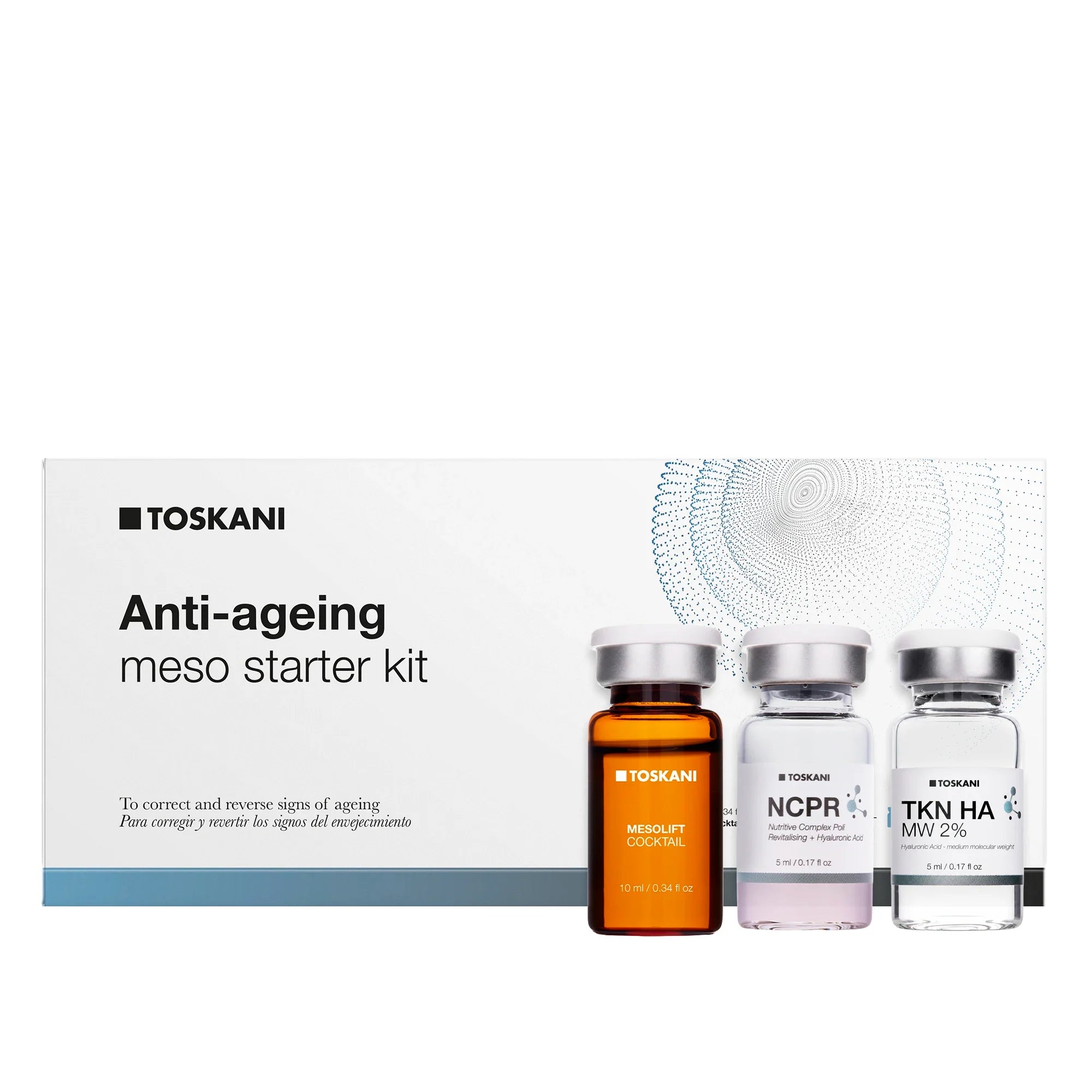 Anti-ageing Meso starter kit Toskanimed