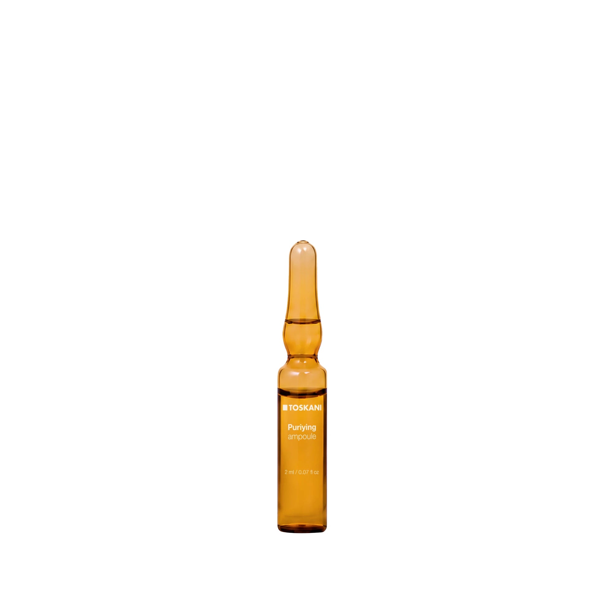 Purifying ampoule